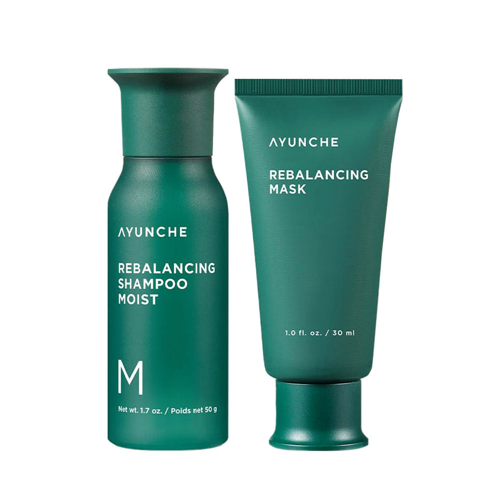 AYUNCHE Rebalancing Mini Kit MOIST - Peaches&Creme Shop Korean Skincare Malta