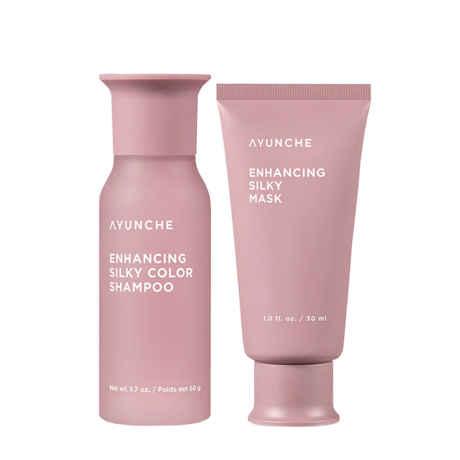 AYUNCHE Enhancing Silky Mini Kit - Peaches&Creme Shop Korean Skincare Malta