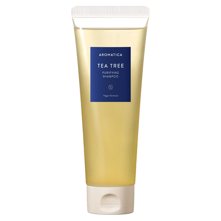 AROMATICA Tea Tree Purifying Shampoo - Peaches&Creme Shop Korean Skincare Malta