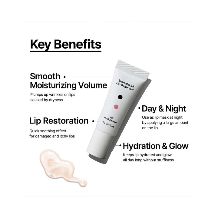 B:LAB Evercalm B5 Lip Treatment - Peaches&Creme Shop Korean Skincare Malta
