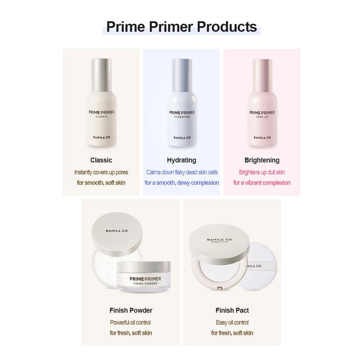 BANILA CO Prime Primer Hydrating - Peaches&Creme Shop Korean Skincare Malta