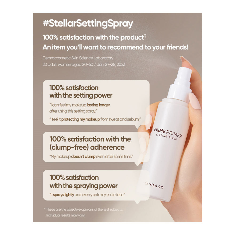 BANILA CO Prime Primer Setting Fixer - Peaches&Creme Shop Korean Skincare Malta