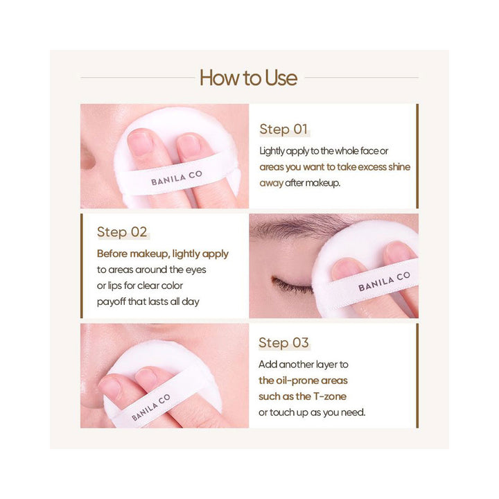 BANILA CO Prime Primer Finish Powder - Peaches&Creme Shop Korean Skincare Malta