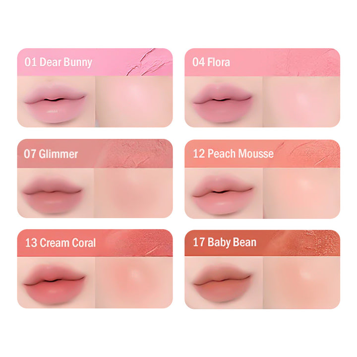 BANILA CO Romantic Blush Lip & Cheek - Peaches&Creme Shop Korean Skincare Malta