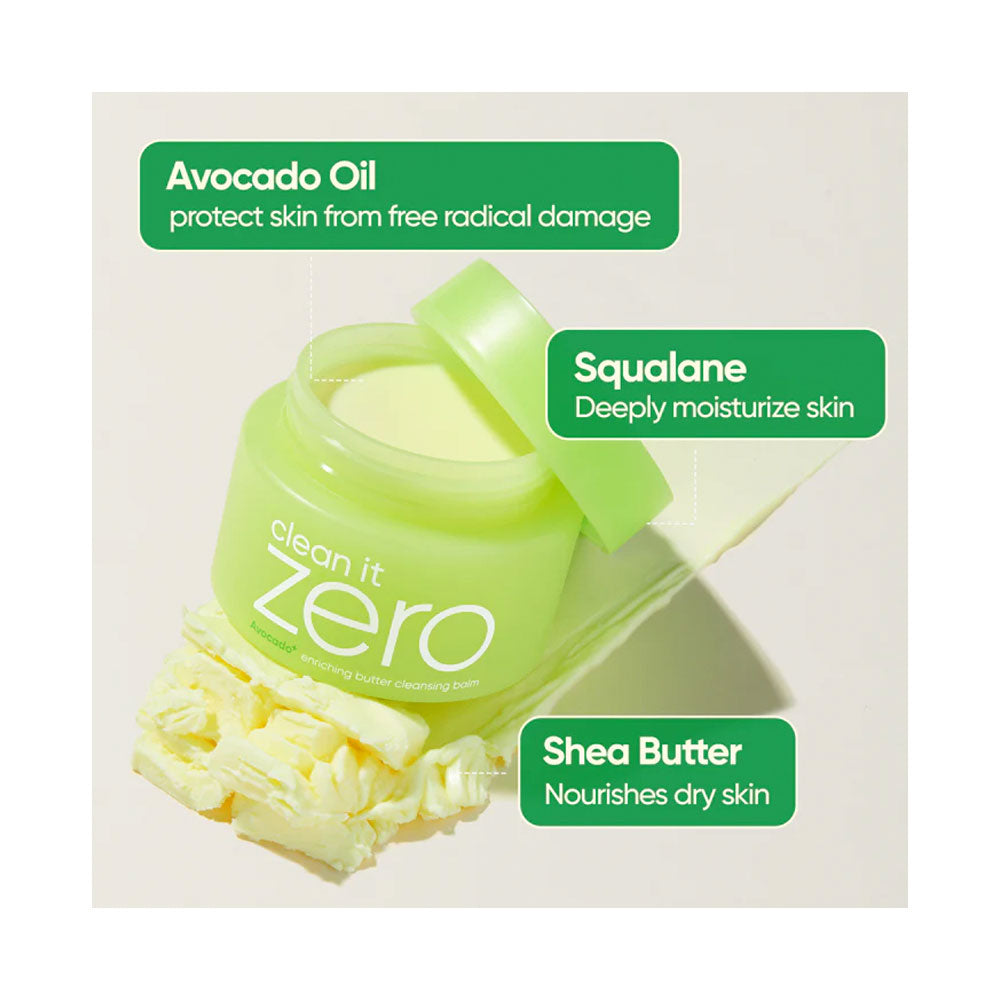 BANILA CO Clean It Zero Enriching Butter Cleansing Balm - Peaches&Creme Shop Korean Skincare Malta