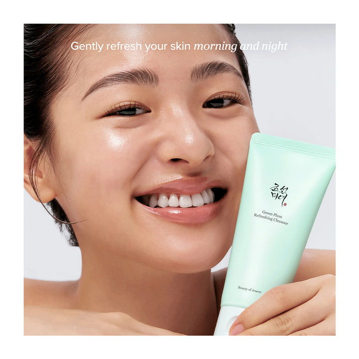BEAUTY OF JOSEON Green Plum Refreshing Cleanser - Peaches&amp;Creme Shop Korean Skincare Malta