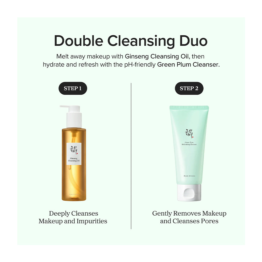 BEAUTY OF JOSEON Green Plum Refreshing Cleanser - Peaches&amp;Creme Shop Korean Skincare Malta