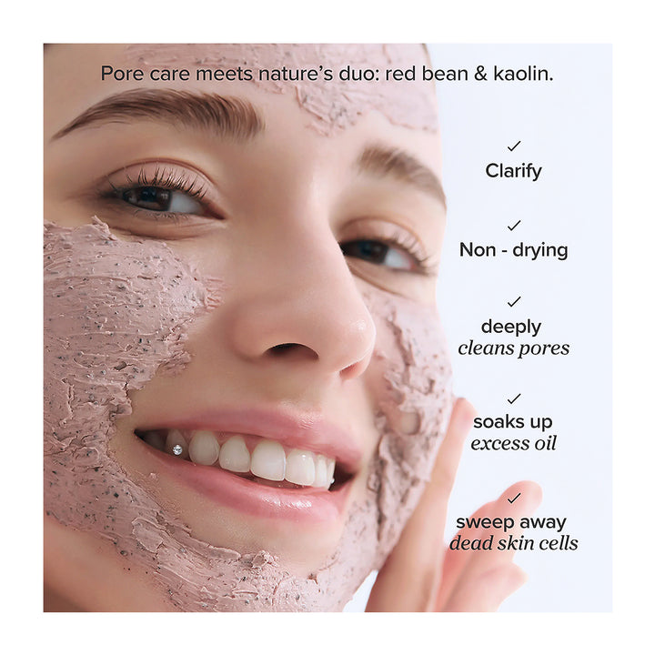 BEAUTY OF JOSEON Red Bean Refreshing Pore Mask - Peaches&amp;Creme Shop Korean Skincare Malta
