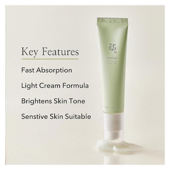 BEAUTY OF JOSEON - Light On Serum: Centella + Vita C - Peaches&Creme Shop Korean Skincare Malta