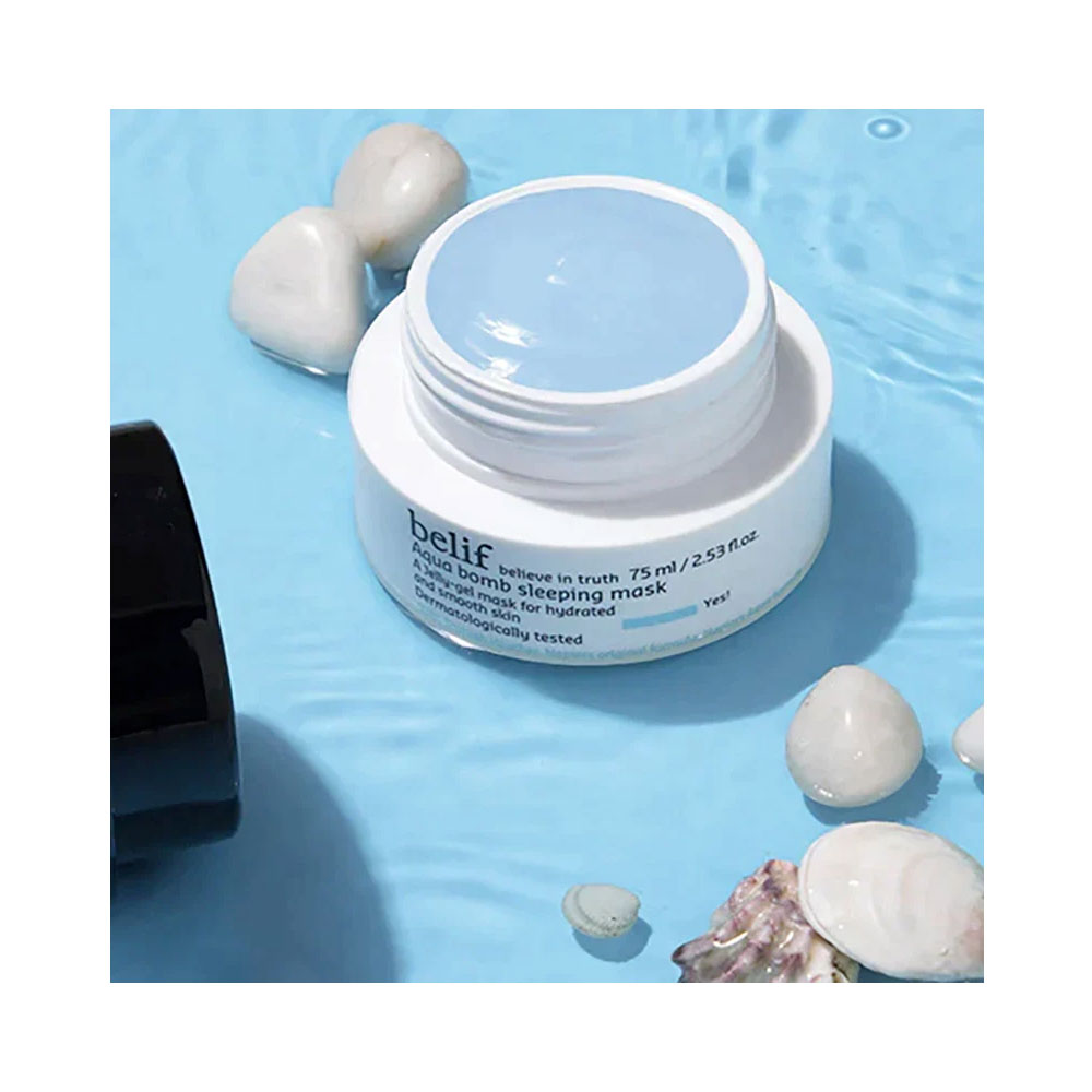 BELIF Aqua Bomb Sleeping Mask - Peaches&Creme Shop Korean Skincare Malta