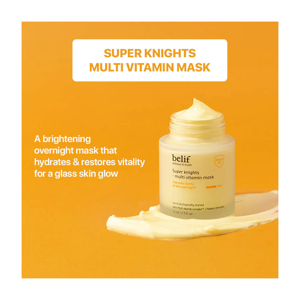 BELIF Super Knights Multi Vitamin Sleeping Mask - Peaches&Creme Shop Korean Skincare Malta