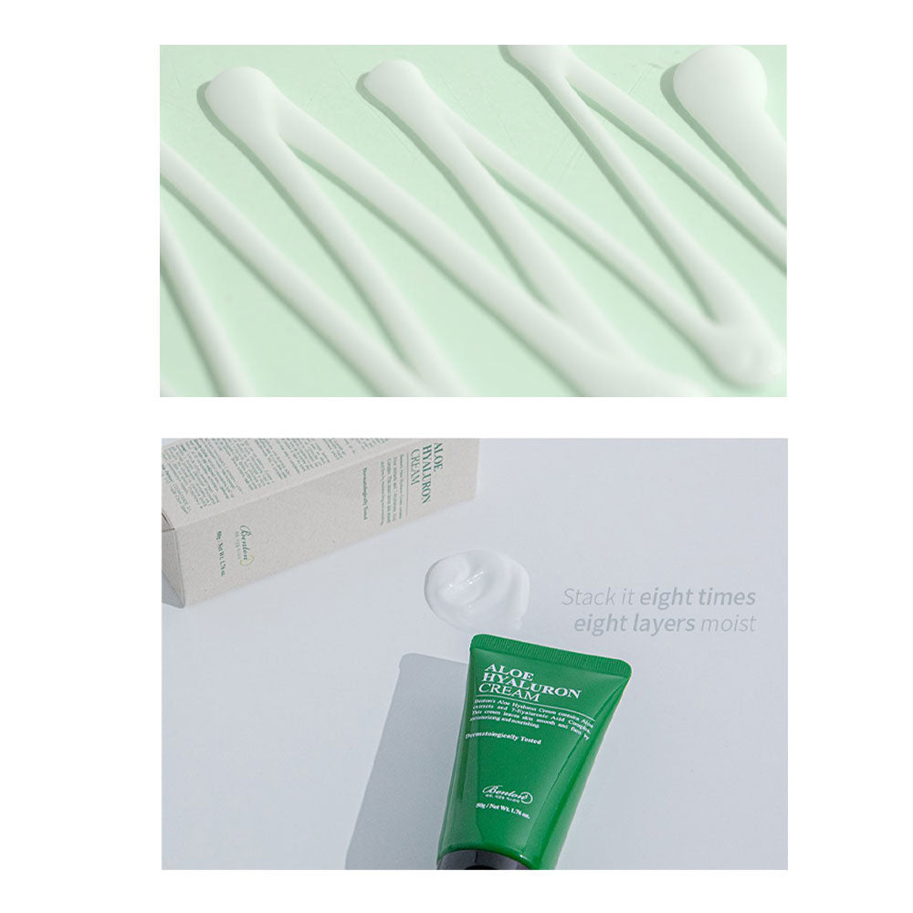 Benton Aloe Hyaluron Cream - Peaches&Creme Shop Korean Skincare Malta
