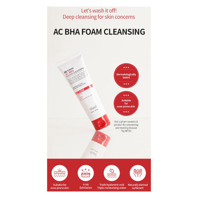 BENTON AC BHA Foam Cleansing - Peaches&Creme Shop Korean Skincare Malta