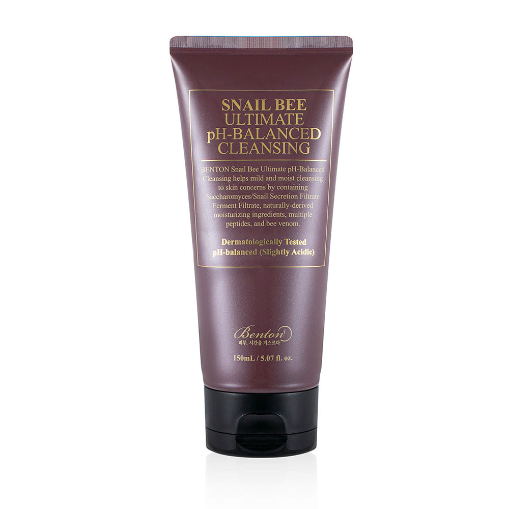 BENTON Snail Bee Ultimate pH-Balanced Cleansing - Peaches&Creme Shop Korean Skincare Malta