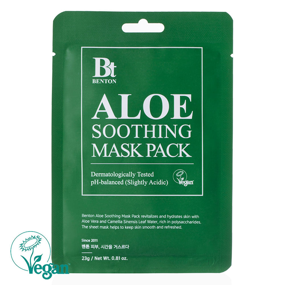 BENTON Aloe Soothing Mask Pack - Peaches&Creme Shop Korean Skincare Malta