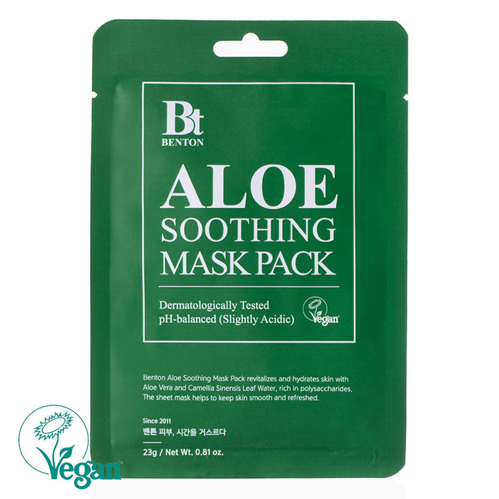 BENTON Aloe Soothing Mask Pack - Peaches&Creme Shop Korean Skincare Malta
