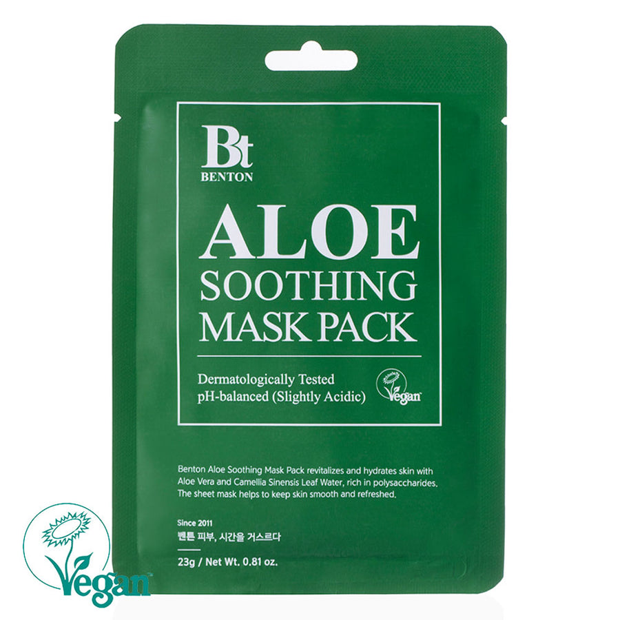 BENTON Aloe Soothing Mask Pack - Peaches&Creme Shop Korean Skincare Malta