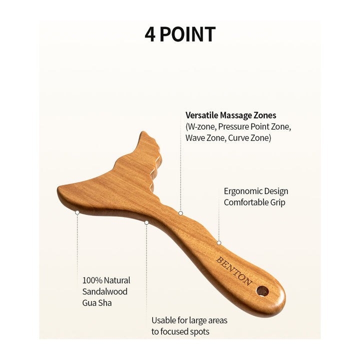 BENTON Body Gua Sha Massager - Peaches&Creme Shop Korean Skincare Malta