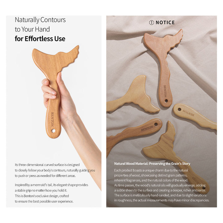 BENTON Body Gua Sha Massager - Peaches&Creme Shop Korean Skincare Malta