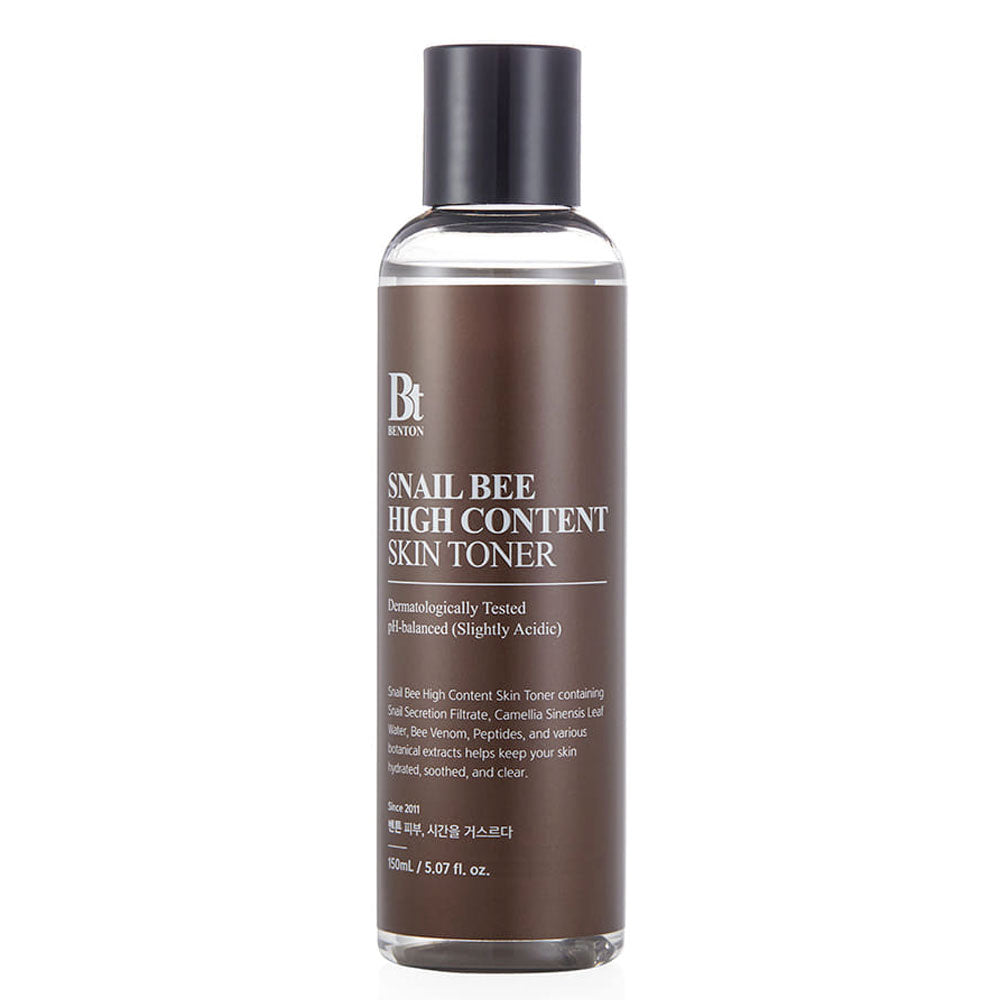 BENTON Snail Bee High Content Skin Toner - Peaches&Creme Shop Korean Skincare Malta