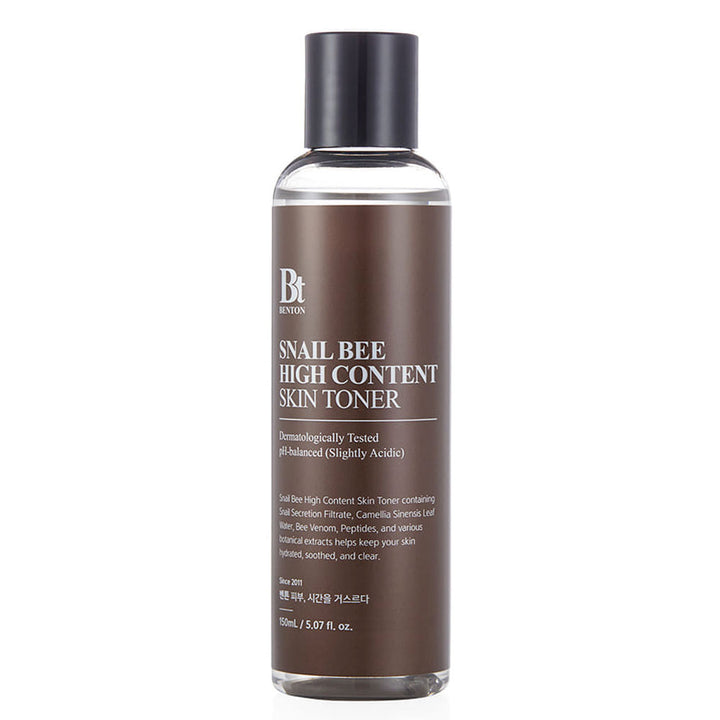 BENTON Snail Bee High Content Skin Toner - Peaches&Creme Shop Korean Skincare Malta