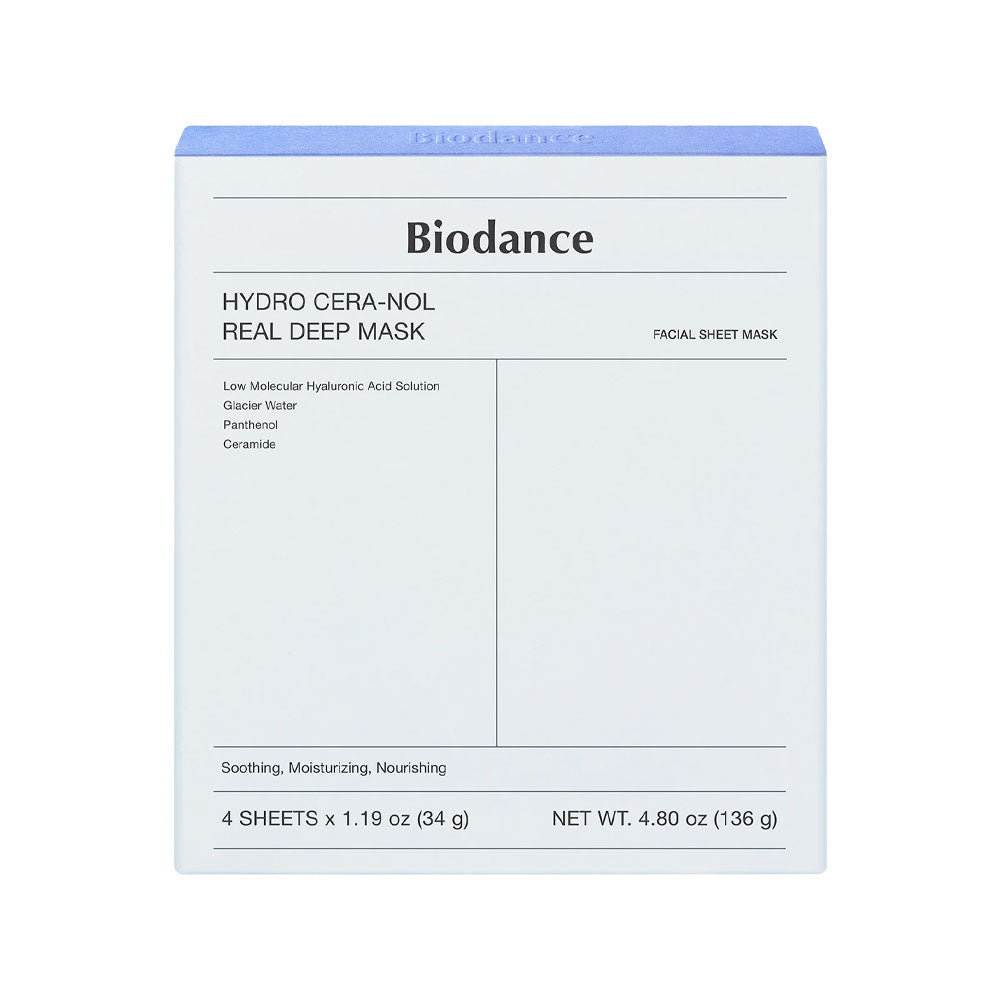 BIODANCE Hydro Cera-Nol Real Deep Mask Sheet - Peaches&Creme Shop Korean Skincare Malta