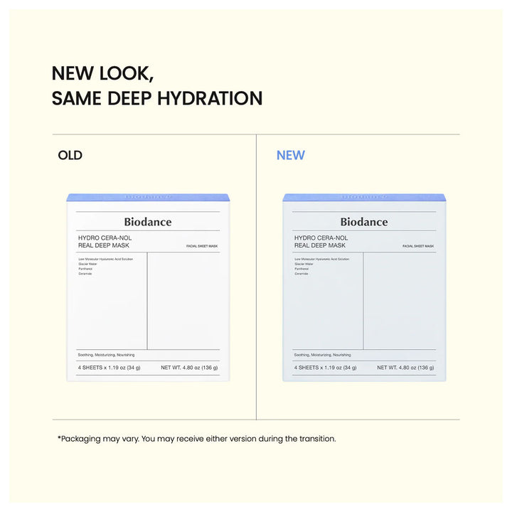 BIODANCE Hydro Cera-Nol Real Deep Mask Sheet - Peaches&Creme Shop Korean Skincare Malta