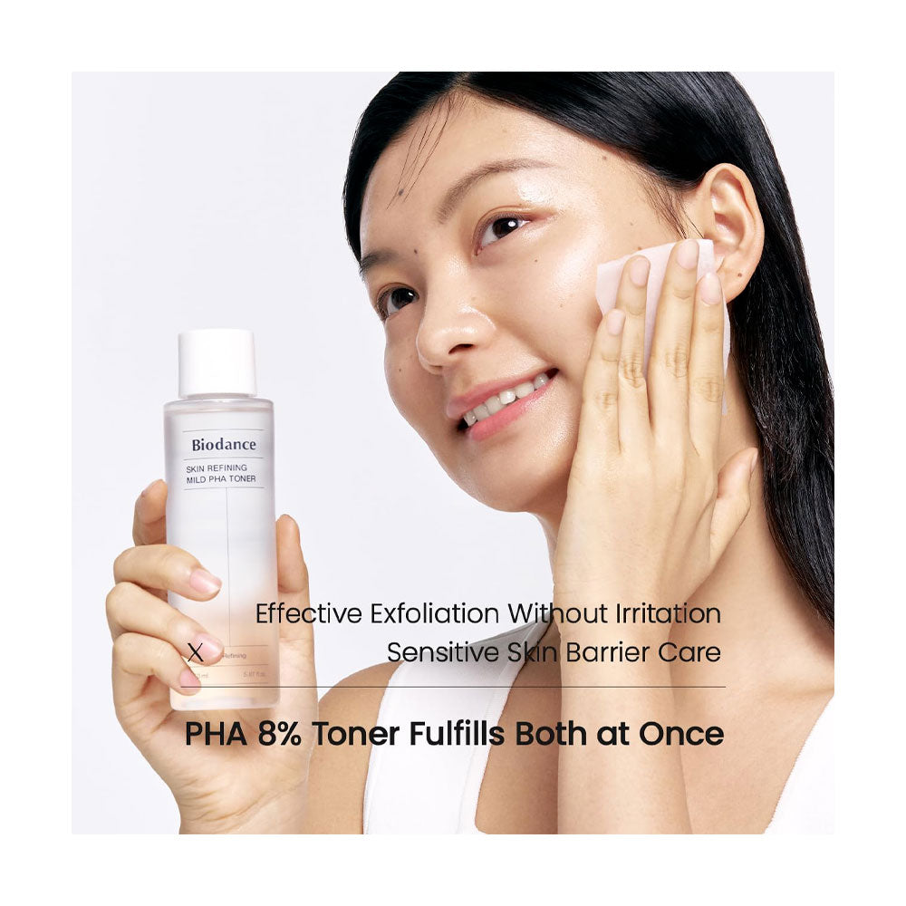 BIODANCE Skin Refining Mild PHA Toner - Peaches&Creme Shop Korean Skincare Malta