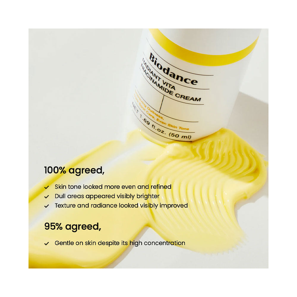 BIODANCE Radiant Vita Niacinamide Cream - Peaches&Creme Shop Korean Skincare Malta