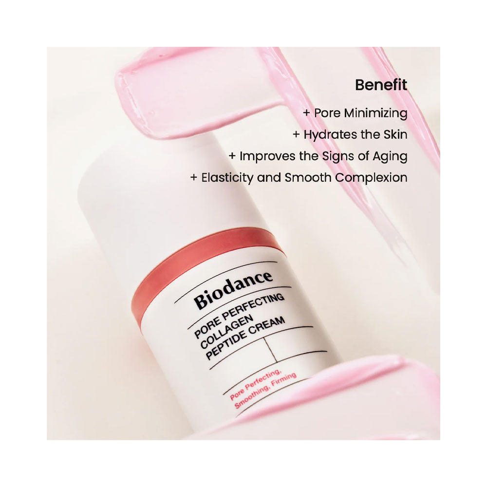BIODANCE Pore Perfecting Collagen Peptide Cream - Peaches&Creme Shop Korean Skincare Malta