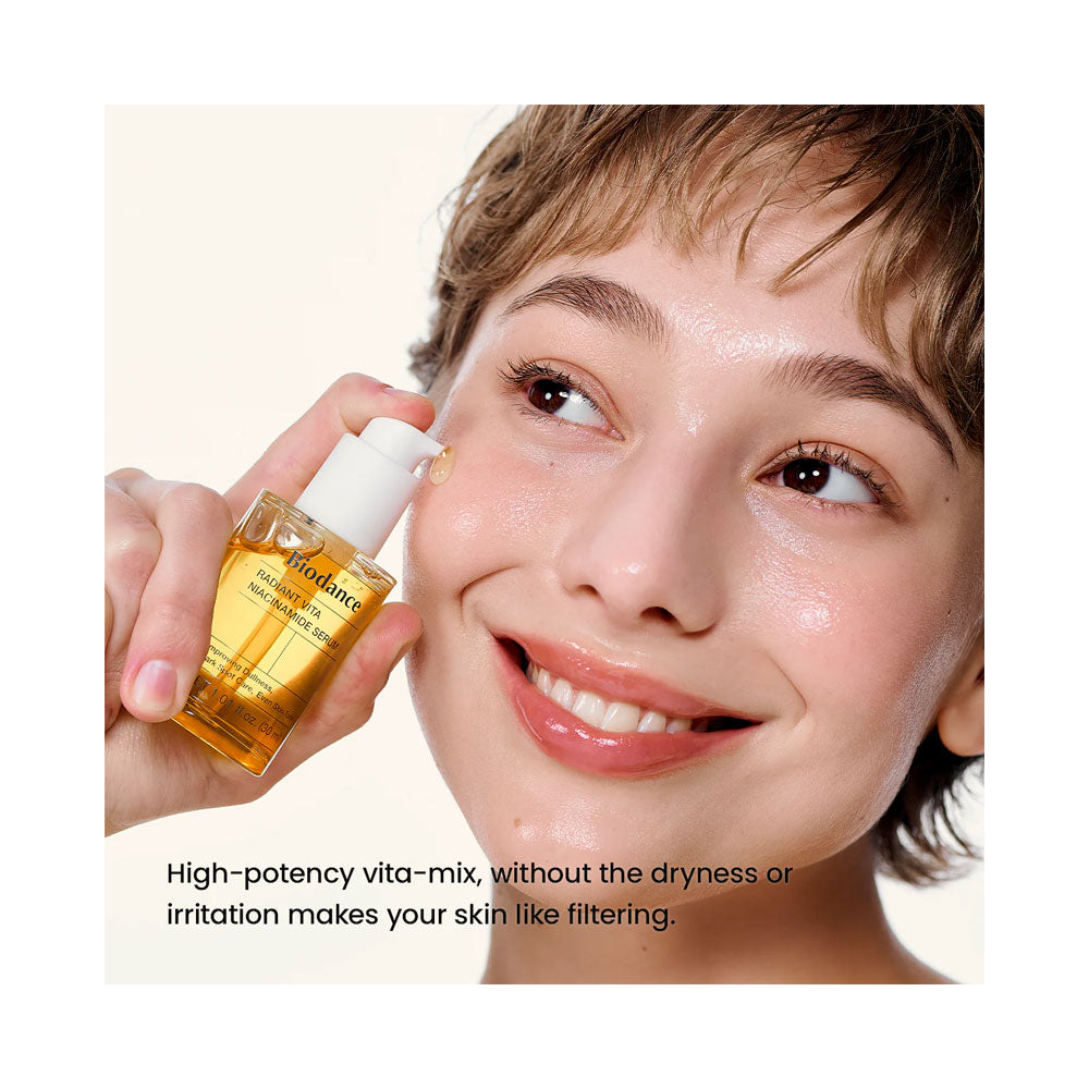 BIODANCE Radiant Vita Niacinamide Serum - Peaches&Creme Shop Korean Skincare Malta