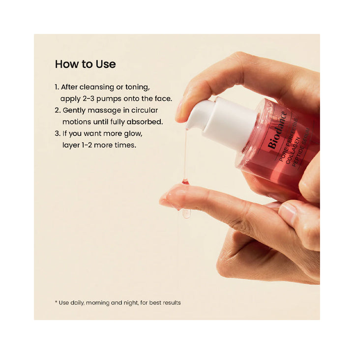 BIODANCE Pore Perfecting Collagen Peptide Serum - Peaches&Creme Shop Korean Skincare Malta