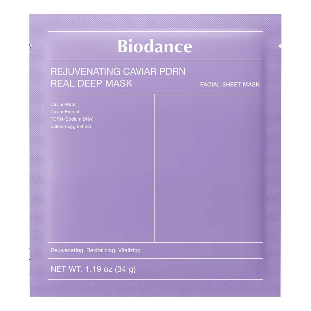 BIODANCE Rejuvenating Caviar PDRN Real Deep Mask - Peaches&Creme Shop Korean Skincare Malta