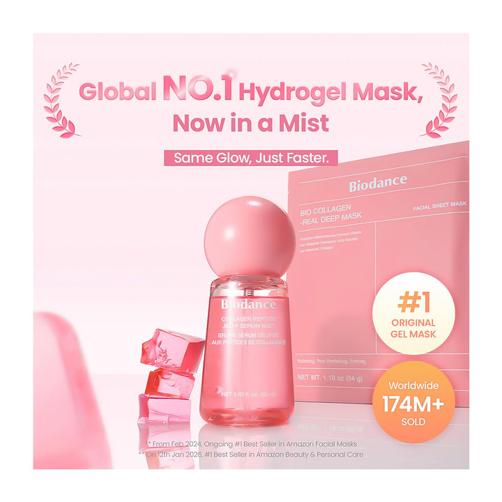 BIODANCE Collagen Peptide Jelly Serum Mist - Peaches&Creme Shop Korean Skincare Malta