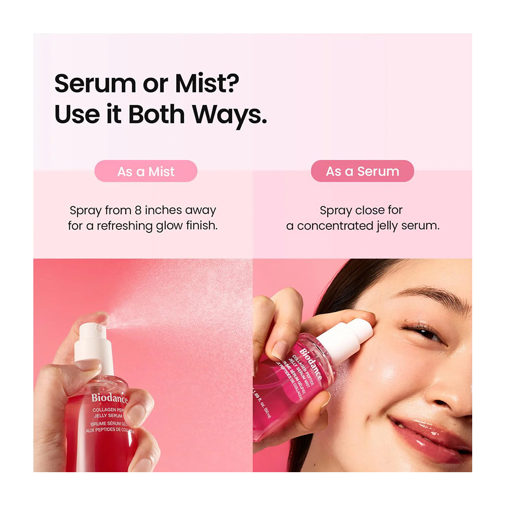 BIODANCE Collagen Peptide Jelly Serum Mist - Peaches&Creme Shop Korean Skincare Malta