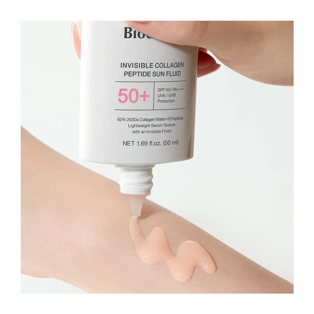 BIODANCE Invisible Collagen Peptide Sun Fluid - Peaches&Creme Shop Korean Skincare Malta