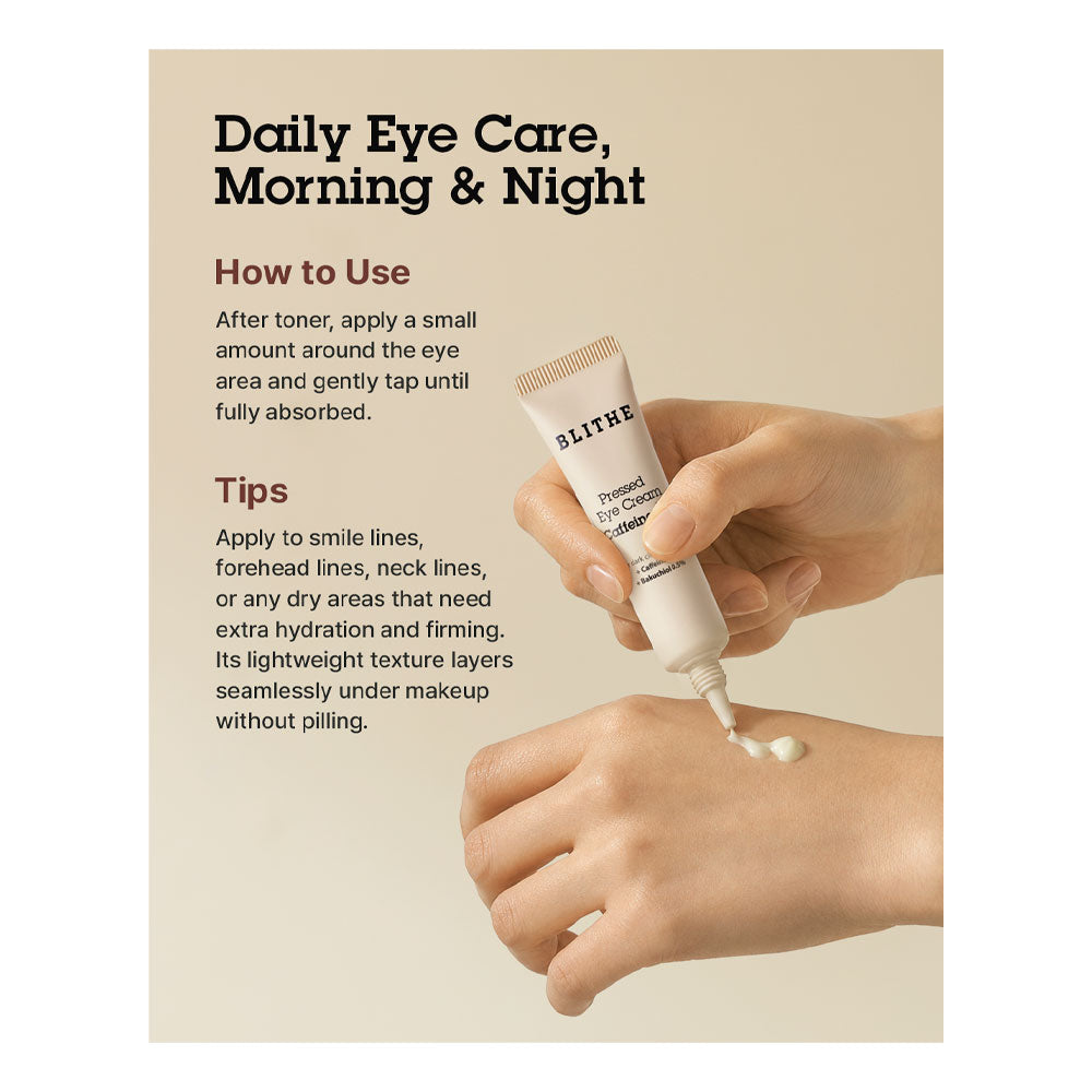 Pressed Eye Cream Caffeine 1.0