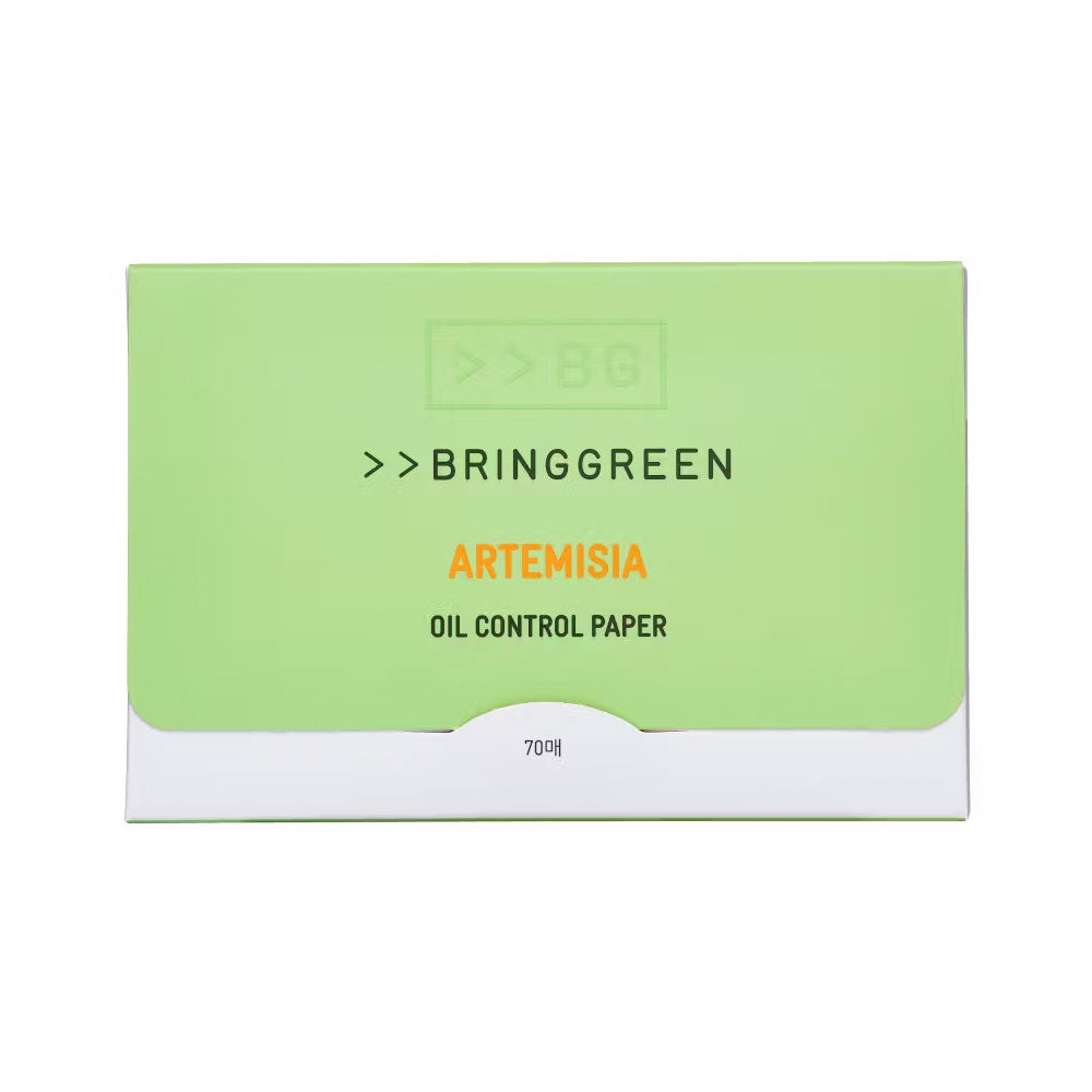 BRINGGREEN Artemisia Oil Control Paper- Peaches&Creme Shop Korean Skincare Malta