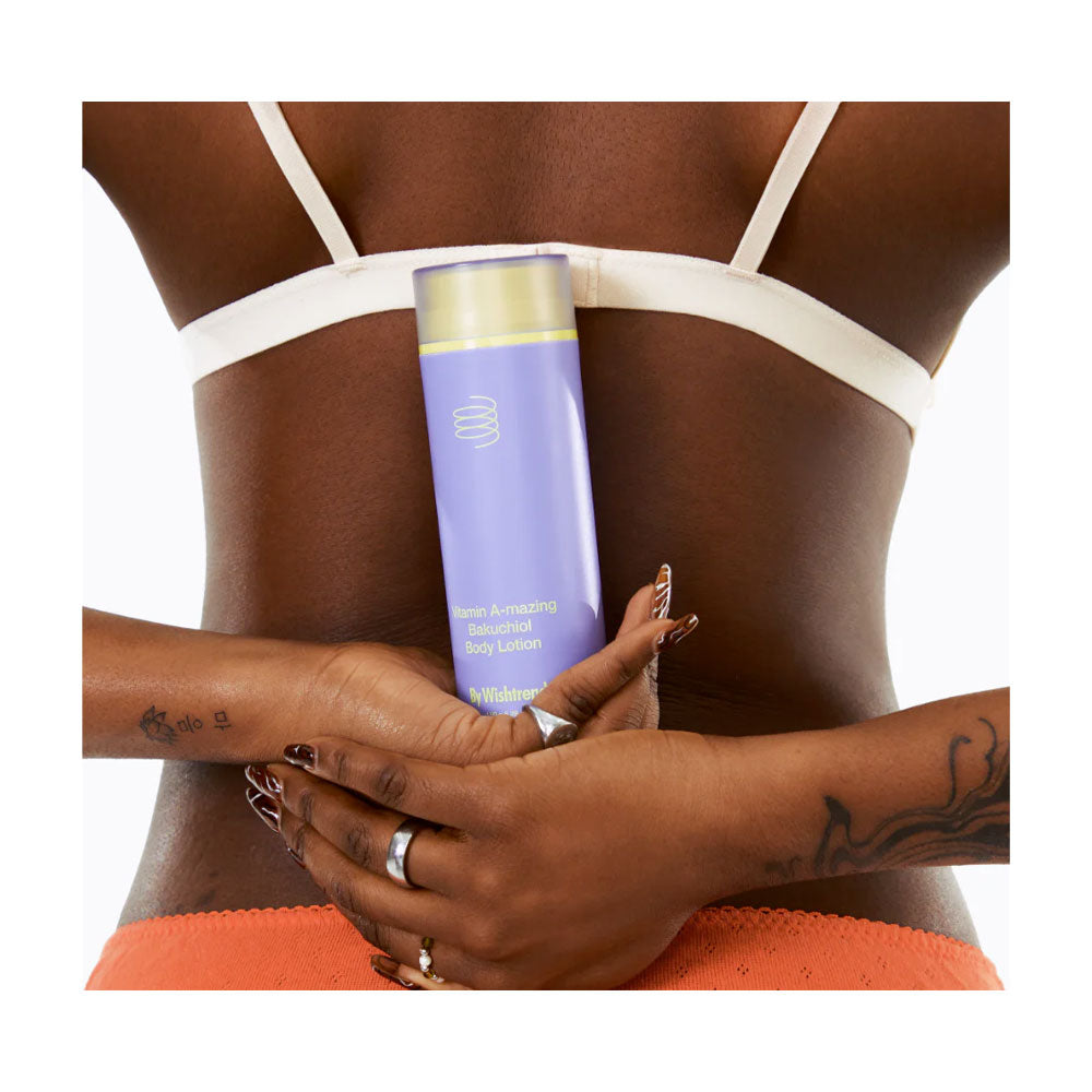 BY WISHTREND Vitamin A-mazing Bakuchiol Body Lotion - Peaches&Creme Shop Korean Skincare Malta