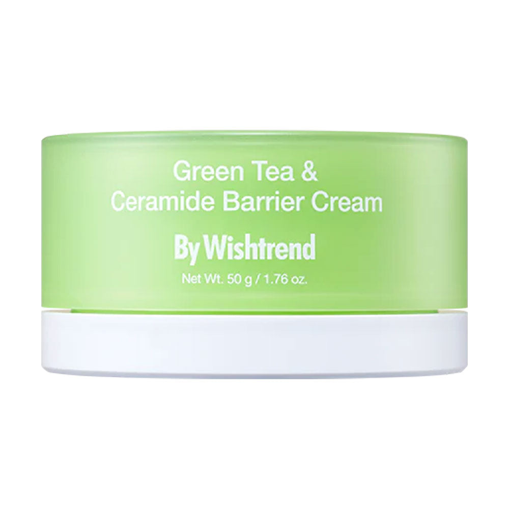 BY WISHTREND Green Tea & Ceramide Barrier Cream - Peaches&Creme Shop Korean Skincare Malta