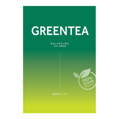Barulab The Clean Vegan Green Tea Mask - Peaches&Creme Shop Korean Skincare Malta