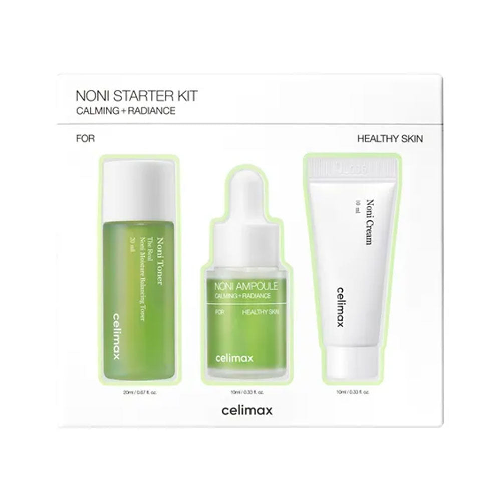 Celimax The Real Noni Starter Kit - Peaches&Creme Shop Korean Skincare Malta