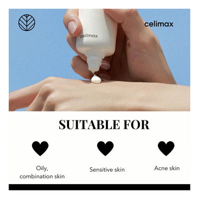 Celimax Oil Control Light Sunscreen - Peaches&Creme Shop Korean Skincare Malta