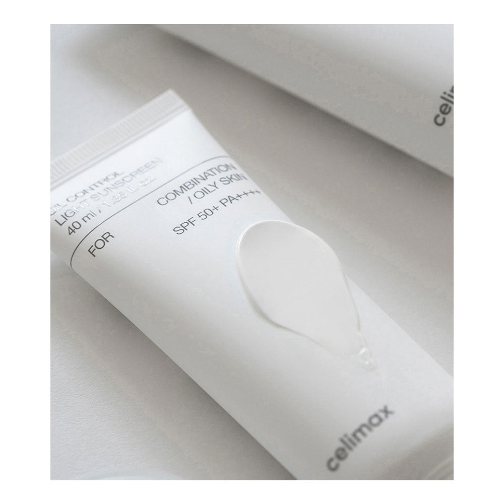 Celimax Oil Control Light Sunscreen - Peaches&Creme Shop Korean Skincare Malta