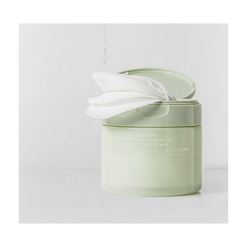 CELIMAX Ji.Woo.Gae One Step Mild Cleansing Pad - Peaches&Creme Shop Korean Skincare Malta
