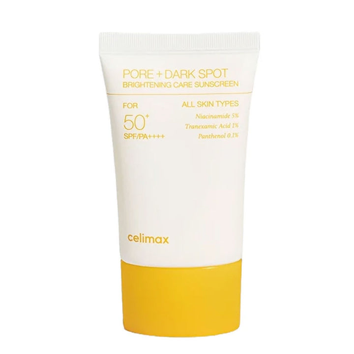 CELIMAX Pore + Dark Spot Brightening Sunscreen - Peaches&Creme Shop Korean Skincare Malta