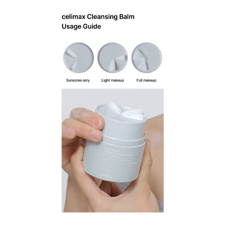 CELIMAX Dual Barrier Purifying Cleansing Balm - Peaches&Creme Shop Korean Skincare Malta