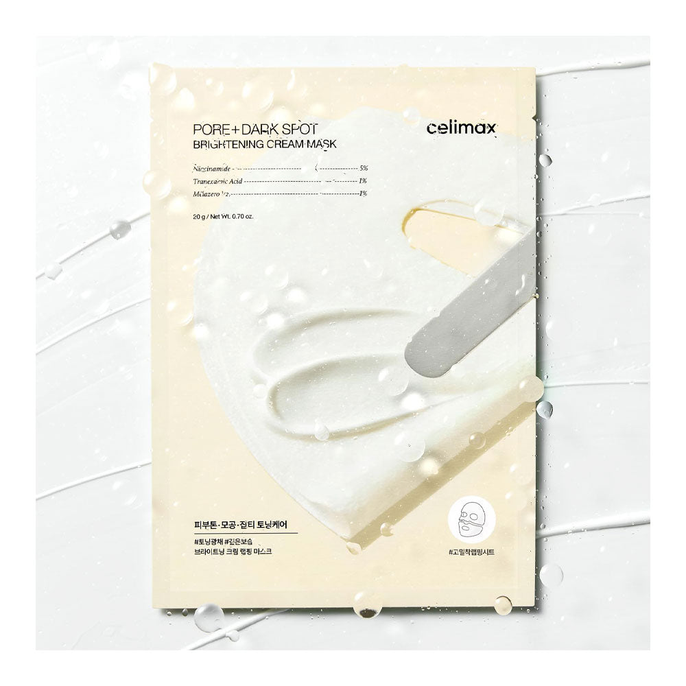 CELIMAX Pore + Dark Spot Brightening Cream Mask - Peaches&Creme Shop Korean Skincare Malta
