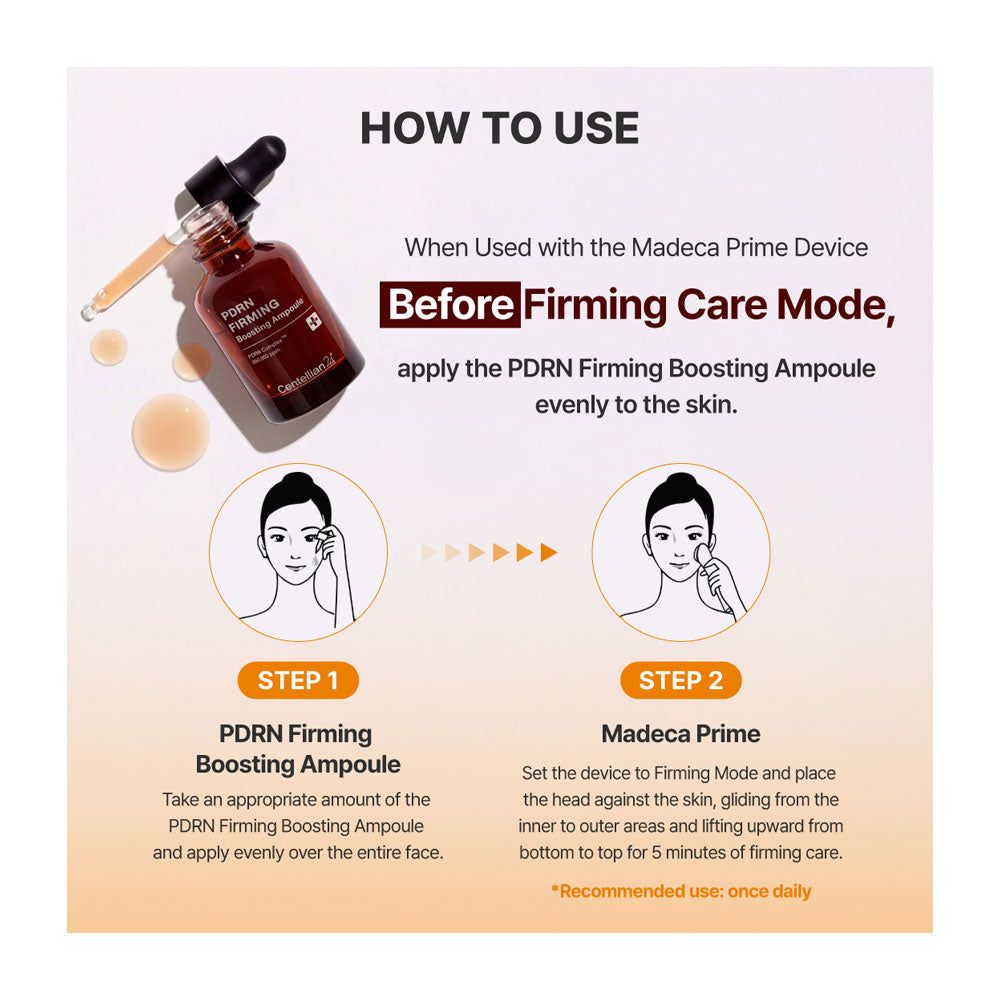 CENTELLIAN24 PDRN Firming Boosting Ampoule - Peaches&Creme Shop Korean Skincare Malta