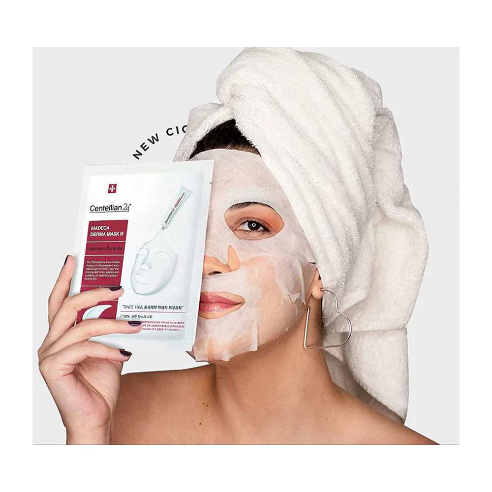 CENTELLIAN24 Madeca Derma Mask III Intensive Formula - Peaches&Creme Shop Korean Skincare Malta